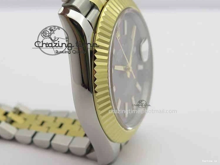 0103 DateJust II 40mm SS YG BP Maker Best Edition Gray Dial On Jubilee Bracelet A QuickDry 3678